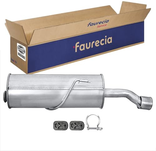 HELLA 8LD 366 032-841 Endschalldämpfer - Easy2Fit Kit - hinten - einteilig | Set mit Anbauteilen