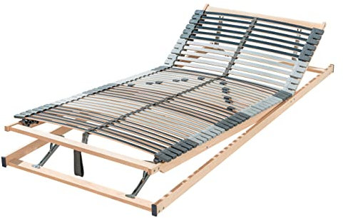 Frankenstolz Lattenrost Federholzrahmen Punktoflex Premium KF manuell verstellbar 90x200 cm