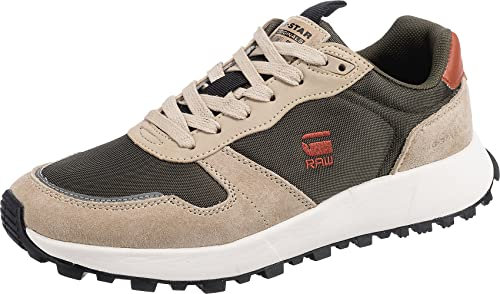 G-star Raw Herren THEQ Run CTR M Sneaker, Olive, 43 EU