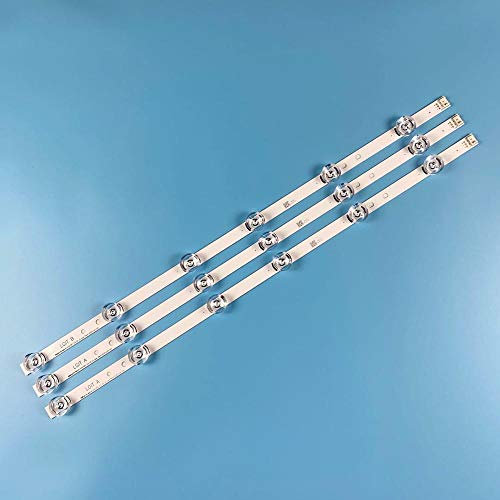 59cm LED Backlight Strip A Type 6916L-2100A for 32 LG 32LF630V TV, LC320DUE FH A1 2 Stück A + 1 Stück B