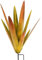 Dirfuny Scultura di piante agave in metallo rustico in tequila, statua di decorazione del giardino all'aperto, ornamenti del prato, figure da giardino