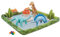 Intex, Piscina Infantil Hinchable con dispersor de Agua y Juego Lanzamiento Bolas, 410 l, Máx 81 kg, Dinosaurios, Incluye Parche reparación, Centros de Juego para niños, +2 años (56132)