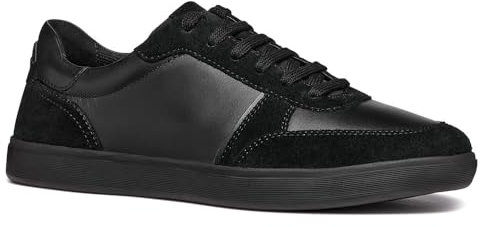 Geox Herren U AVOLA A Sneaker, Black, 46 EU