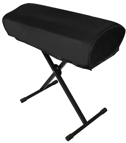 SAFIGLE Tasten Elektronische Klavierabdeckung Staub Wasserschutz Robuste Canvas Tastaturschutz Mit Einstellbarem Kordelzug Passend Für Digitalpianos Und Keyboards