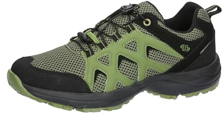 Brütting Herren Trekkingschuh Outdoorschuh Tacna, grün/schwarz, 44 EU