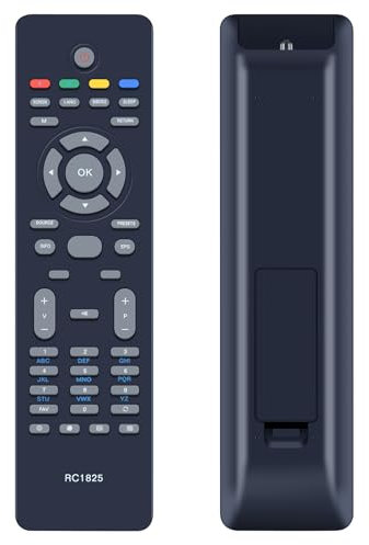 GOUYESHO RC1825 - Telecomando di ricambio per Hitachi Telefunken VESTEL TV T32FHD845 CT / T32FHD850 CT 32882FHD 32882HDLCD L32HK04UA 23913FHD 32882HDLCD 40913FHD LCDW16HDF
