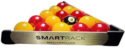 Smart Rack - Pool and Billiard Rack/Triangle - For 2 Sized Balls - English Size