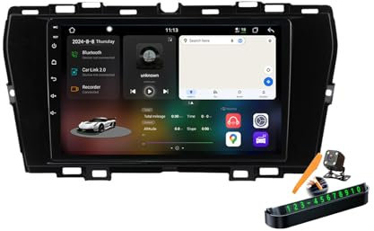 YLOXFW M6 pro3, Autoradio Android 14.0 Navi 2 DIN Stereo für Tivoli Tivolan 2019-2023 Sat GPS Navigation 9 Zoll Cartablet DVD Multimedia Player FM BT Receiver mit Carplay 4G 5G WiFi DSP SWC