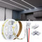 KOOSOM LED Strip 5 m 100 W 13220 Lumen Pro LED Streifen Kaltweiß 6500 K, DC24 V LED Streifen, Abstrahlwinkel 120 Grad 1190 LEDs Lichtband, DIY Flexibel Lichtleiste für Heim Küche Deko