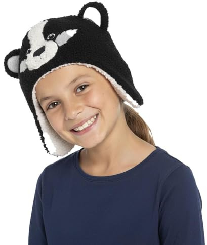 A2Z 4 Kids Girls Boys Hat Animal Novelty Earflap Beanie Lightweight Winter Warm Cozy Caps Durable Stylish Comfortable Fashionable Accessories Winter Hats