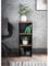 Homme Concept – 3 Cube Storage Unit Black, Tall Living Room Bookcases, Shelving Unit, Narrow Storage Shelves, Kids Bookcase, Free Standing Wooden Bookcase, Storage Organiser, BookShelf for Home Office