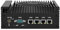 KINGDEL Mini PC industriel, Core i3-N305, 8C/8T, micro pare-feu avec 4 x 2,5 GbE i226 V LAN, 2 x HD, 2 x COM, 6 x USB (RAM 16 Go SSD 1 To)