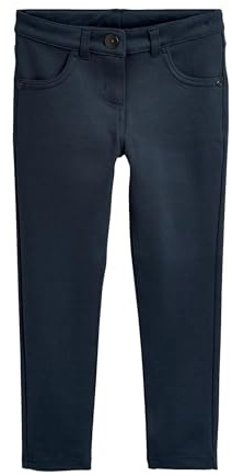 NEXT Mädchen Schmal geschnittene Jerseyhose Marineblau 140