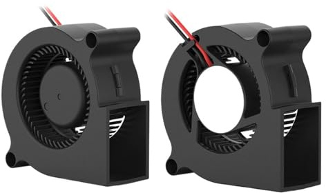 2PCS 5020 50mm Blower Fans DC 24V 12V 5V 2PIN Dual Ball/Sleeve Bearing Brushless Cooling Fan 50x50x20mm Blower Fan(24v Sleeve 2PIN)