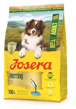 JOSERA Adult Hering (1 x 3 kg) | Premium Trockenfutter für ausgewachsene Hunde Aller Größen | leckerer Hering | getreidefrei | Immune Plus Komplex | 1er Pack