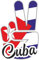 INDIGOS UG - Aufkleber - Autoaufkleber - Sticker - Cuba - Victory - Sieg - Heckscheibe, Kofferraum - 10x8cm