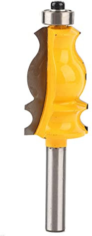 8mm Vástago Carpintería Cola de Pescado Barandilla Router Bit Edge Acabado Fresa para Trabajar la Madera Fresadora