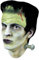 Horror-Shop Peluca De Frankenstein con Parte De La Frente