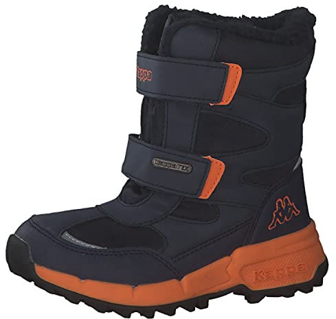 Kappa Unisex Kinder Stiefel Winterschuh gefüttert Blau 260903K, Schuhgröße:28 EU