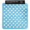 SUL Square Shower Mat Anti-Slip,Anti-Mould,Machine-Washable Quadrant Bath Mat For Walk In Shower Tray,Bathtub Shower Mats Non-Slip Drain Holes Suction Cups,Latex Free Durable Mats size43cmx43cm (BLUE)