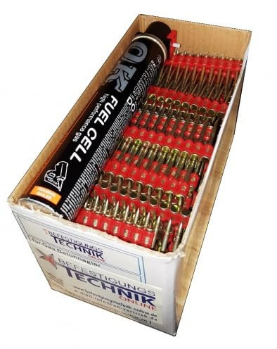 Betonnägel 3,0x38mm XH Gas passend für Betonnagler Hitachi NC40G Makita GN420CLSE Tjep CP-40 Senco SGP-40S