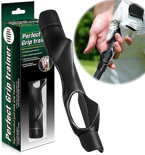 Oimaik Golf Grip Trainer, Golf Training Grip, Golf Grip Training Aid, Golf Swing Trainer, Golf Swing Training Aid Arm Band Swing Posture Correction Practice Alignment for Golf Beginner Men Women Kids