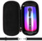 ZUJFPL Hard Shell Case, Portable Waterproof Carrying Case for JBL Pulse 5 Bluetooth Speaker - Black