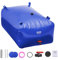 VEVOR Vessie de Stockage d'eau, 400 L, réservoir d'eau Pliable PVC 1000D, conteneur Souple d'eau d'urgence Portable, Sac d'eau Douce de Grande capacité, pour prévention incendies, Camping-Car, Bleu