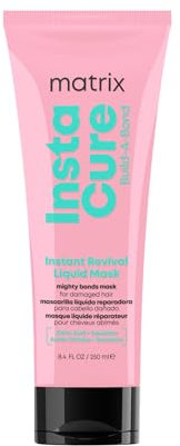 Matrix Instant Liquid Revival Maske für geschädigtes und chemisch behandeltes Haar, Mit Zitronensäure und Squalan, Für starkes und geschmeidiges Haar, Insta Cure Build-A-Bond, 1 x 250 ml