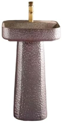 HXZJUIKL Lavabo sur Pied, Lavabo Vertical De Cour, Lavabo Rétro D'Extérieur, Lavabo À Colonne pour Balcon De Maison, Lavabo sur Pied De Salle De Bain