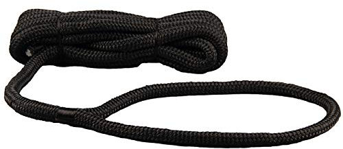 Navyline PES Festmacher-Leine mit Auge - schwarz, Ø und Länge:20mm Ø. 15m lang