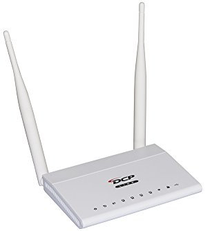 Link LKRU03 Modem Router 300 Mbps 2 Antenne con 4+1 Porte Rj45 ADSL2+ e Porta USB
