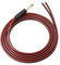 Cable de audio para altavoz de 1/4 TS a cable desnudo, adaptador de audio a macho de 6,35 mm, extremo abierto, chapado en oro, cable de altavoz OFC HiFi TS para aplicación DJ