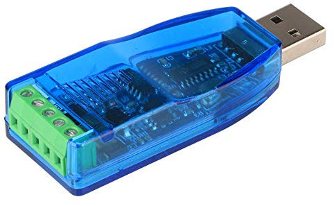 Greluma convertidor USB,convertidor Industrial USB a RS485 con Chip CH340 Compatible con Windows XP/WIN7/WIN8/WIN10/Vista/Linux/Mac OS X
