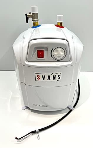 Svans Water Heater 12V 7 Litre Hot Water Heater, Pressure Resistant, for Camper Caravans, Camping, Solar System
