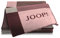 Joop! Wohndecke Mosaic Bordeaux-Rose, 150x200 cm