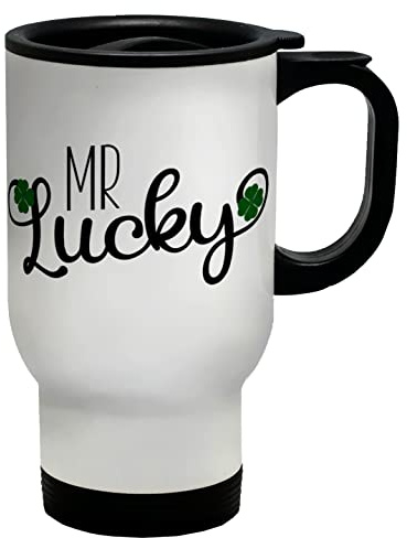 Shopagift Mr Lucky Travel Mug Cup