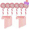 YY-JUNYING 21 Pcs Candy Cane Decorations - Red and White Christmas Decorations for Tree