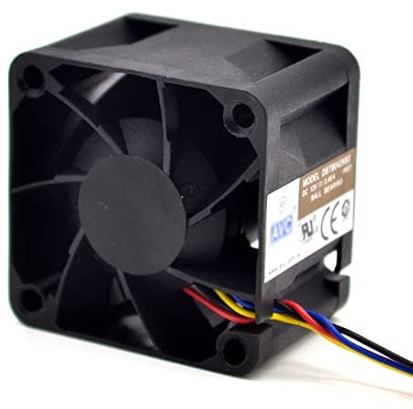 NNL DBTB0428B2G 40mm Powerful Cooling Fan for AVC 4028 12V 1A High Speed Server Fans 40 * 40 * 28mm Dual Ball Bearing 4-Wire 4Pin PWM