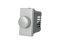 Regolatore Dimmer A Manopola 220V compatibile Con Bt Axolute per supporti e Moduli da incasso Nero Grigio/Silver Bianco (Silver cod.34T)