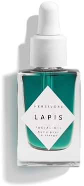 HERBIVORE Lapis Facial Oil | Balances Oil & Soothes Redness with Blue Tansy & Squalane | Safe for Oily & Acne Prone Skin, Non-Comedogenic, Vegan, 30 mL / 1 oz
