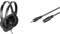 Vivanco SR 97 TV ohrumschließender Stereo TV Kopfhörer, schwarz & Goobay 50090 Kopfhörer- und Audio Verlängerungskabel AUX; 3-polig; 3,5 mm Klinke 3,5 mm Stecker auf Klinke 3,5 mm Buchse, Schwarz, 5m
