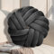 GYCS Knot Cushion, Soft Plush Cushion, Knotted Cushion, Decorative Cushion for Sofa, Bed, Decorative, Knot Cushion, Throw Cushion for Home Decoration, Bedroom, Couch,Gray a,42cm