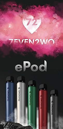 7EVEN2WO E-Zigaretten Akkuträger CP Akku 550 mAh (Navy Blue)