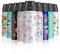 OLDLEY 550ml/18oz Kinder Edelstahl Isolierte Wasserflasche mit Stroh für Schule Metall Vakuum Kleine Flasche Lecksicher Halten Heiße Kalte Jungen Mädchen Kleinkinder Kinder(Regenbogen, 550ml)
