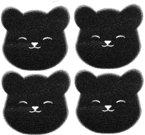 FIBOUND 4 Pièces Machine à Laver pour Épilateur de Poils d'animaux, Attrape-Poils d'animaux, Épilateur à Lessive, Boule Anti Poils Machine à Laver, pour Lessive, Literie et Vêtements