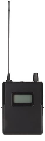 de Monitor de Oído Inalámbrico Estéreo, Receptor de Petaca, Receptor de Petaca con 100 Frecuencias Ajustables, Ideal para Banda y Estudio, Alcance de 164 Pies