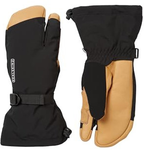 Sealskinz Congham Ski-Fäustlinge, wasserdicht, Thermo-Handschuhe im 3-Finger-Stil, schwarz, Größe L