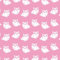 Fabreco - 100% Premium Baumwollstoff Meterware 50x160cm - Eule rosa | 220 g/lfm – Weich, langlebig & hautfreundlich | Stoffe Zum Nähen & Dekoration | Stoff Meterware - Fabric