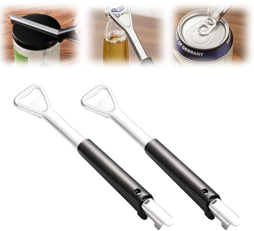 Adjustable Jar Opener for Weak Hands,2024 New Jar Opener,2 in 1 Multi-Function Can Opener,Effortless Arthritis Jar Opener Bottle Openers Easy Open Lid Opener for Home Kitchen Gadgets (2PCS)